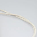 BURBERRY Backpack Canvas White Brown Auth th5698-8