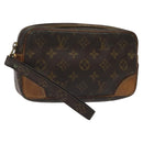 LOUIS VUITTON Monogram Marly Dragonne PM Clutch Bag M51827 LV Auth th5701-1