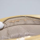 LOUIS VUITTON Monogram Vernis Houston Hand Bag Beige M91004 LV Auth th5702-21