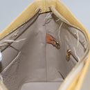 LOUIS VUITTON Monogram Vernis Houston Hand Bag Beige M91004 LV Auth th5702-23