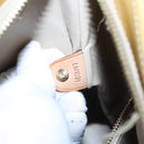 LOUIS VUITTON Monogram Vernis Houston Hand Bag Beige M91004 LV Auth th5702-12