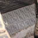 FENDI Zucca Canvas Hand Bag Brown Black Auth th5711-11