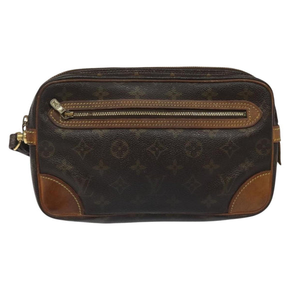 LOUIS VUITTON Monogram Marly Dragonne GM Clutch Bag M51825 LV Auth th5720