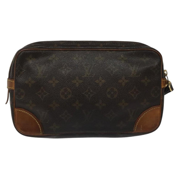 LOUIS VUITTON Monogram Marly Dragonne GM Clutch Bag M51825 LV Auth th5720