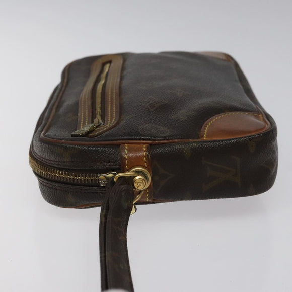 LOUIS VUITTON Monogram Marly Dragonne GM Clutch Bag M51825 LV Auth th5720