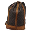 LOUIS VUITTON Monogram Randonnee GM Shoulder Bag M42244 LV Auth th5726-13