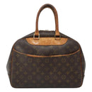LOUIS VUITTON Monogram Deauville Hand Bag M47270 LV Auth th5727-13