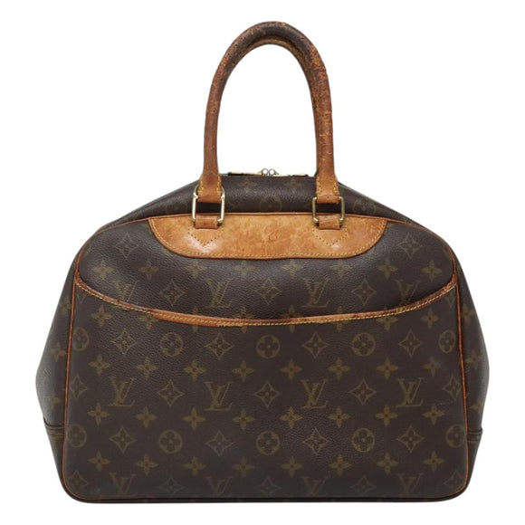 LOUIS VUITTON Monogram Deauville Hand Bag M47270 LV Auth th5727