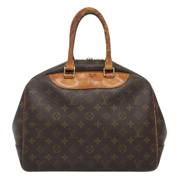 LOUIS VUITTON Monogram Deauville Hand Bag M47270 LV Auth th5727