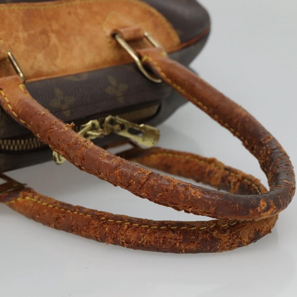 LOUIS VUITTON Monogram Deauville Hand Bag M47270 LV Auth th5727