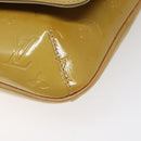 LOUIS VUITTON Monogram Vernis Thompson Street Bag Beige M91301 LV Auth th5733-14