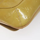LOUIS VUITTON Monogram Vernis Thompson Street Bag Beige M91301 LV Auth th5733-17