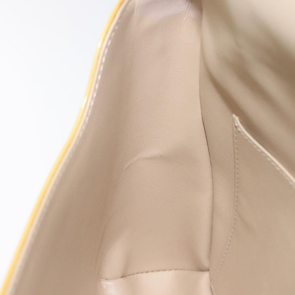 LOUIS VUITTON Monogram Vernis Thompson Street Bag Beige M91301 LV Auth th5733