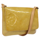 LOUIS VUITTON Monogram Vernis Thompson Street Bag Beige M91301 LV Auth th5733-1