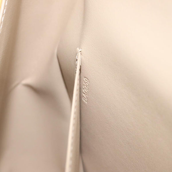 LOUIS VUITTON Monogram Vernis Thompson Street Bag Beige M91301 LV Auth th5733