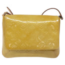 LOUIS VUITTON Monogram Vernis Thompson Street Bag Beige M91301 LV Auth th5733-13