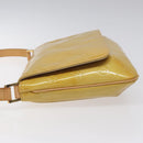 LOUIS VUITTON Monogram Vernis Thompson Street Bag Beige M91301 LV Auth th5733-4