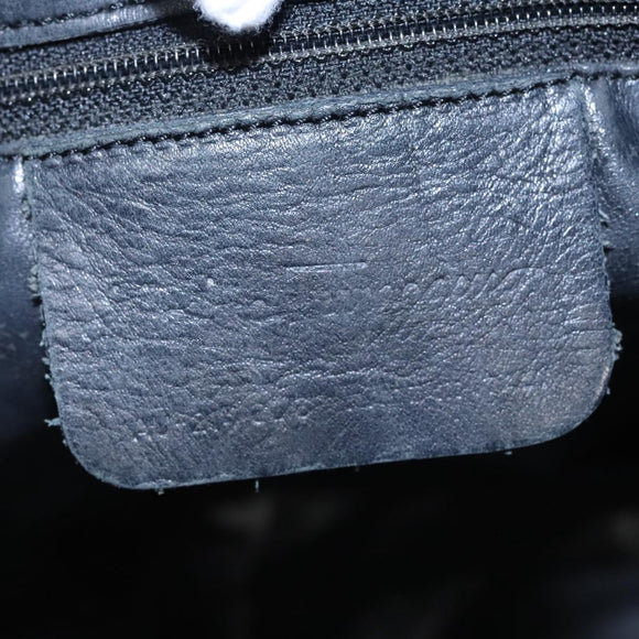 Salvatore Ferragamo Vala Shoulder Bag Canvas Brown Gold Auth th5740