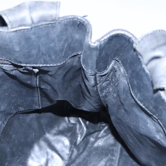 Salvatore Ferragamo Vala Shoulder Bag Canvas Brown Gold Auth th5740