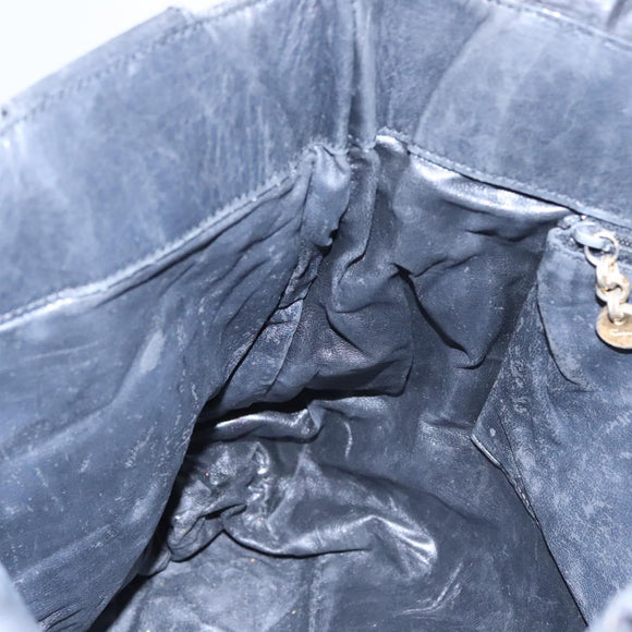 Salvatore Ferragamo Vala Shoulder Bag Canvas Brown Gold Auth th5740