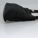 Salvatore Ferragamo Vala Shoulder Bag Canvas Brown Gold Auth th5740-3