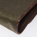 GUCCI Shoulder Bag Canvas Khaki 004 084 0289 Auth th5746-10