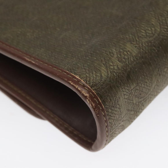 GUCCI Shoulder Bag Canvas Khaki 004 084 0289 Auth th5746