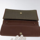 GUCCI Shoulder Bag Canvas Khaki 004 084 0289 Auth th5746-8