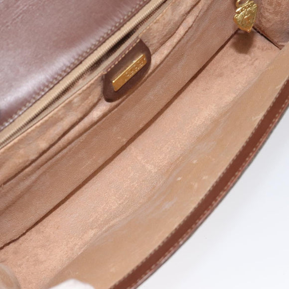 GUCCI Shoulder Bag Canvas Khaki 004 084 0289 Auth th5746