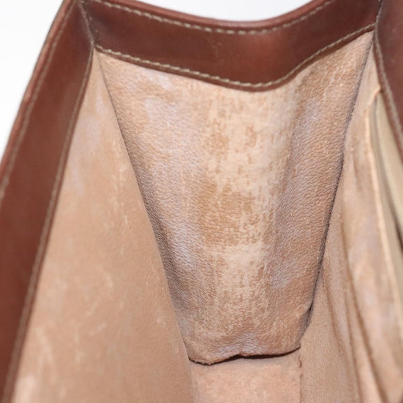 GUCCI Shoulder Bag Canvas Khaki 004 084 0289 Auth th5746