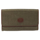 GUCCI Shoulder Bag Canvas Khaki 004 084 0289 Auth th5746-2