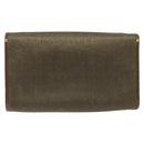 GUCCI Shoulder Bag Canvas Khaki 004 084 0289 Auth th5746-2