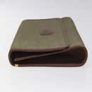 GUCCI Shoulder Bag Canvas Khaki 004 084 0289 Auth th5746-5