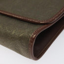 GUCCI Shoulder Bag Canvas Khaki 004 084 0289 Auth th5746-8