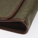 GUCCI Shoulder Bag Canvas Khaki 004 084 0289 Auth th5746-9