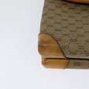 GUCCI Micro GG Supreme Shoulder Bag PVC Beige Gold 007 49 5548 Auth th5762-13