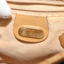 GUCCI Micro GG Supreme Shoulder Bag PVC Beige Gold 007 49 5548 Auth th5762-17