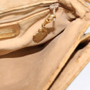 GUCCI Micro GG Supreme Shoulder Bag PVC Beige Gold 007 49 5548 Auth th5762-19