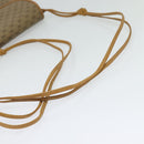 GUCCI Micro GG Supreme Shoulder Bag PVC Beige Gold 007 49 5548 Auth th5762-7