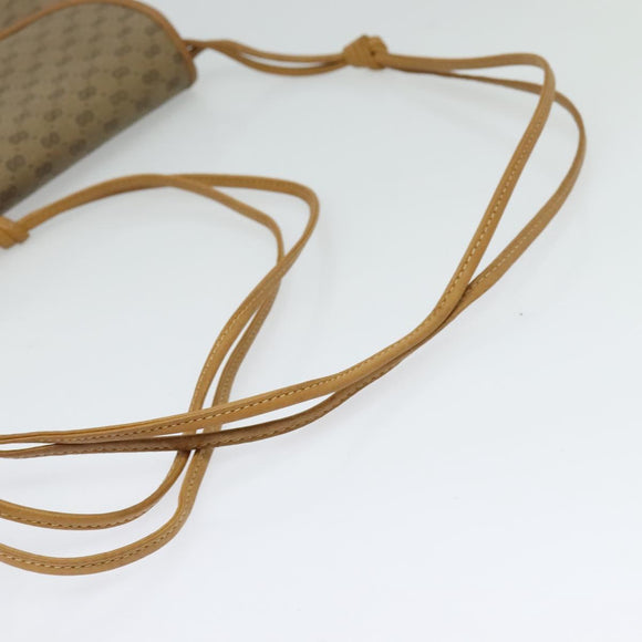 GUCCI Micro GG Supreme Shoulder Bag PVC Beige Gold 007 49 5548 Auth th5762