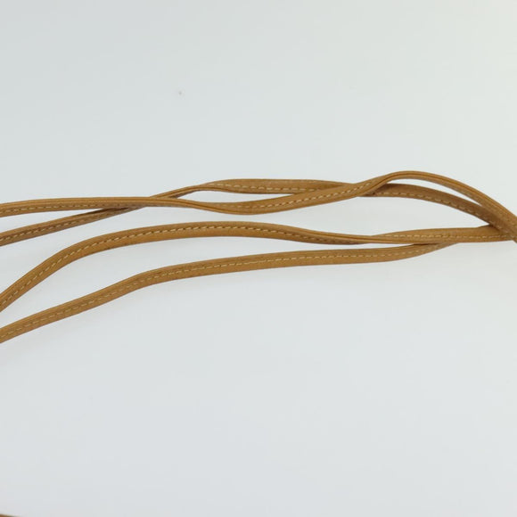 GUCCI Micro GG Supreme Shoulder Bag PVC Beige Gold 007 49 5548 Auth th5762