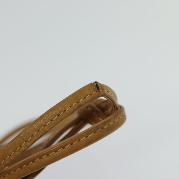 GUCCI Micro GG Supreme Shoulder Bag PVC Beige Gold 007 49 5548 Auth th5762