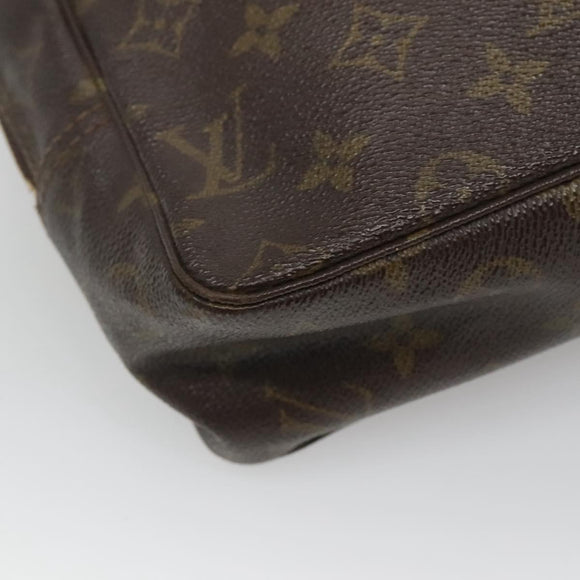 LOUIS VUITTON Monogram Trousse Toilette 28 Clutch Bag M47522 LV Auth th5765