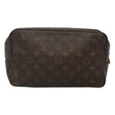 LOUIS VUITTON Monogram Trousse Toilette 28 Clutch Bag M47522 LV Auth th5765-2