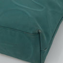 GUCCI Tote Bag Canvas Blue 123439 Auth th5768-9