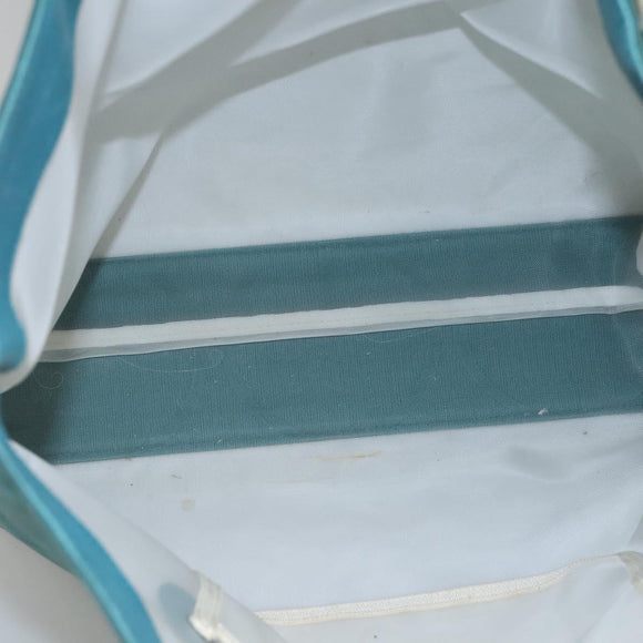 GUCCI Tote Bag Canvas Blue 123439 Auth th5768