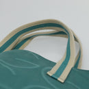 GUCCI Tote Bag Canvas Blue 123439 Auth th5768-8