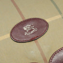 Burberrys Nova Check Shoulder Bag Canvas Beige Gold Auth th5781-10