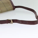 Burberrys Nova Check Shoulder Bag Canvas Beige Gold Auth th5781-7