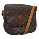 LOUIS VUITTON Monogram Monogram Saint Cloud GM Shoulder Bag M51242 Auth th5784-1